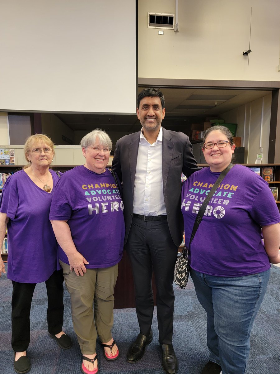 Thank you, @RepRoKhanna, for being a strong supporter in the fight to #ENDALZ! @SumpterLouise, Sue, and I were happy to see you at your town hall this afternoon.  @AlzNorCalNorNev @californiaalz