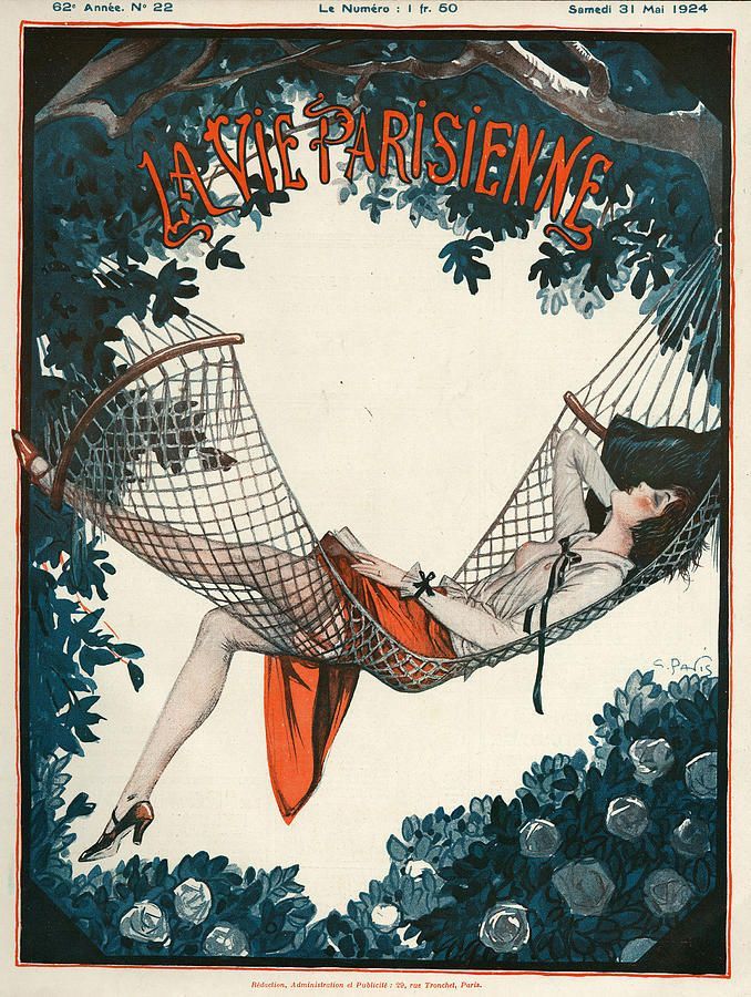 Front cover of La Vie Parisienne, 31st May 1924.