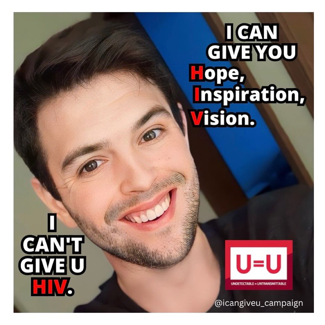 Colten CAN give you so much; but Colten CAN’T GIVE U HIV!

#iCanGiveU
#UequalsU #iCantGiveUHIV #ZeroRisk #SayZero #CommunitiesFirst
#ScienceNotStigma #FactsNotFear #ItEndsWithUs