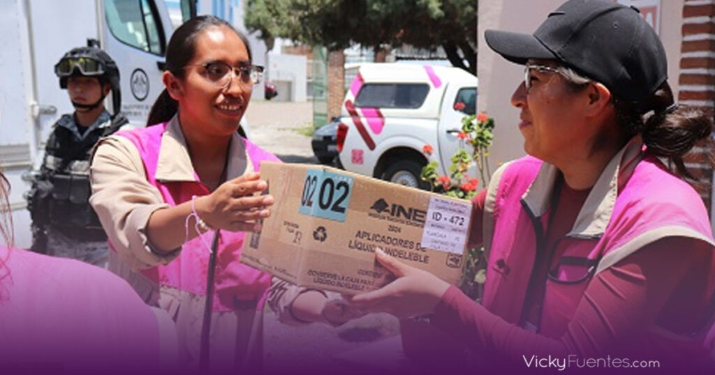 🗳️ Todo listo para las elecciones del 2 de junio. Llegan a #Tlaxcala más de 3 millones de boletas electorales sin incidentes; fueron entregadas por el Ejército Mexicano y la Guardia Nacional. vickyfuentes.com.mx/llegada-boleta…