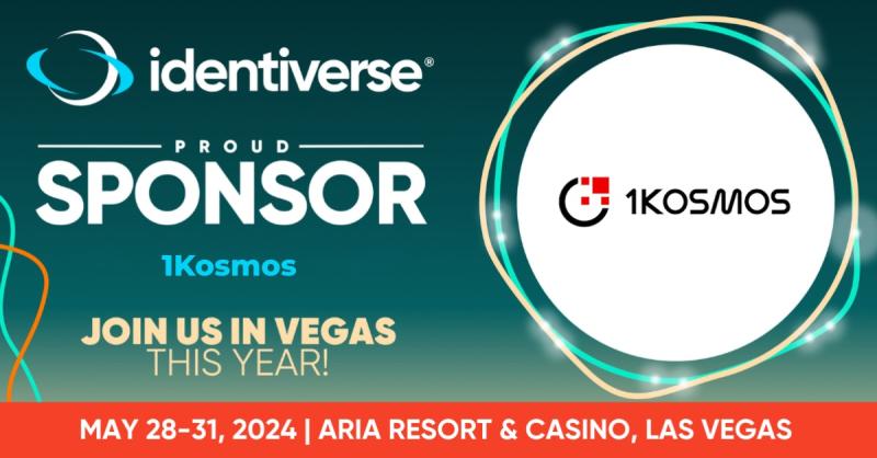 We're proud to be sponsoring @Identiverse on May 28 -31, 2024 at the ARIA Resort and Casino in Las Vegas, Nevada! Secure your spot to meet with 1Kosmos at booth #2428! 1kosmos.com/event/identive… #Identiverse #Identiverse2024