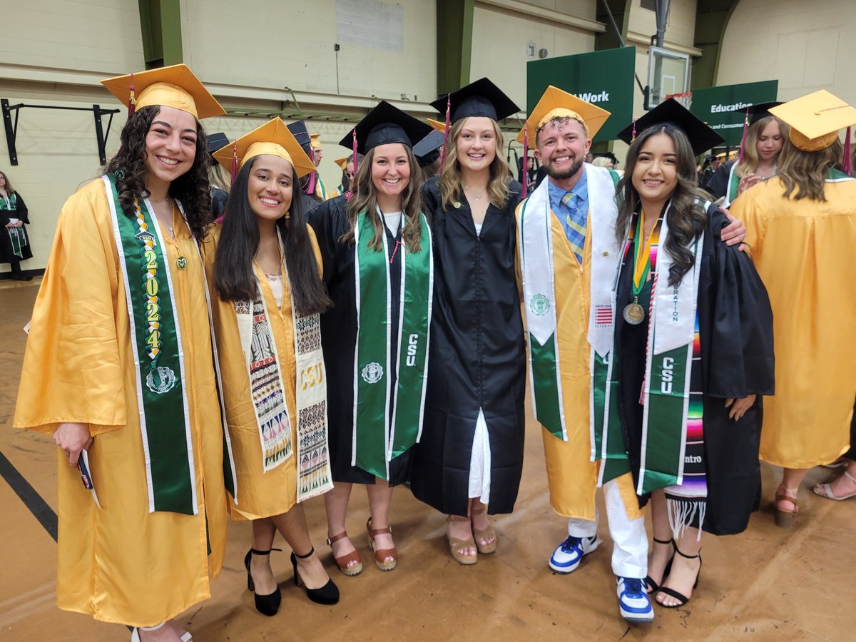 HealthHumanSci's tweet photo. Welcome to commencement, #CHHSRams! We can’t wait to celebrate your amazing accomplishments! 💚🎉💛

#ColoradoState | #RamGrad | #CSUClassOf2024 https://t.co/dnin23GMmn