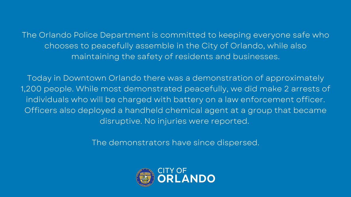 Orlando Police (@OrlandoPolice) on Twitter photo 2024-05-11 22:28:39