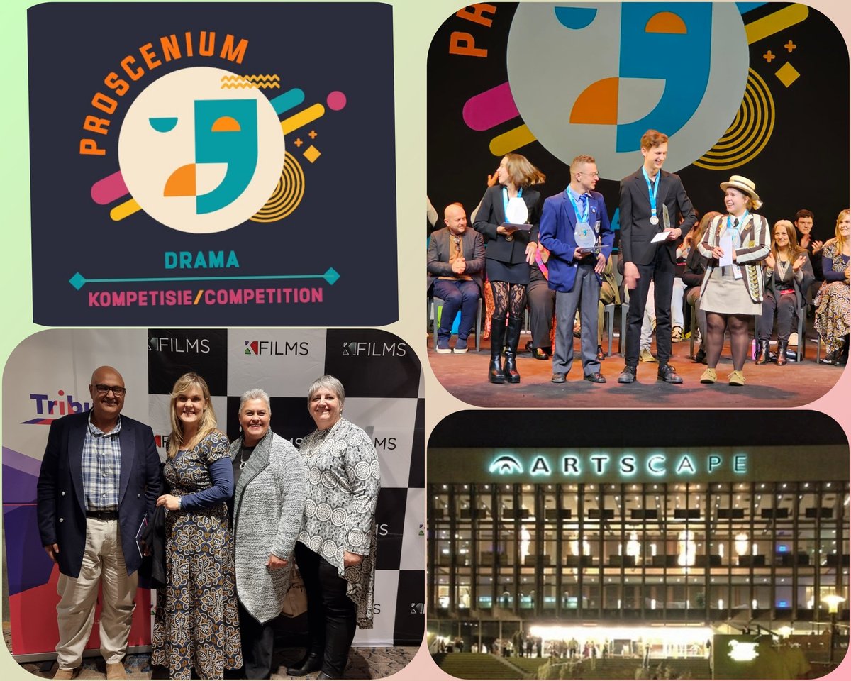 Proscenium Drama Competition
Brand new multilingual competition offers learners Gr 8 to 12 an opportunity to participate individually &amp; to express their creativity on a national level- 674 kids competed
proscenium.pro/en/
<a href="/WCEDnews/">WCEDNews</a> <a href="/AninaLundie/">Anina Lundie</a> <a href="/almaret_dutoit/">Almaret Du Toit</a> <a href="/Artscape/">Artscape</a>