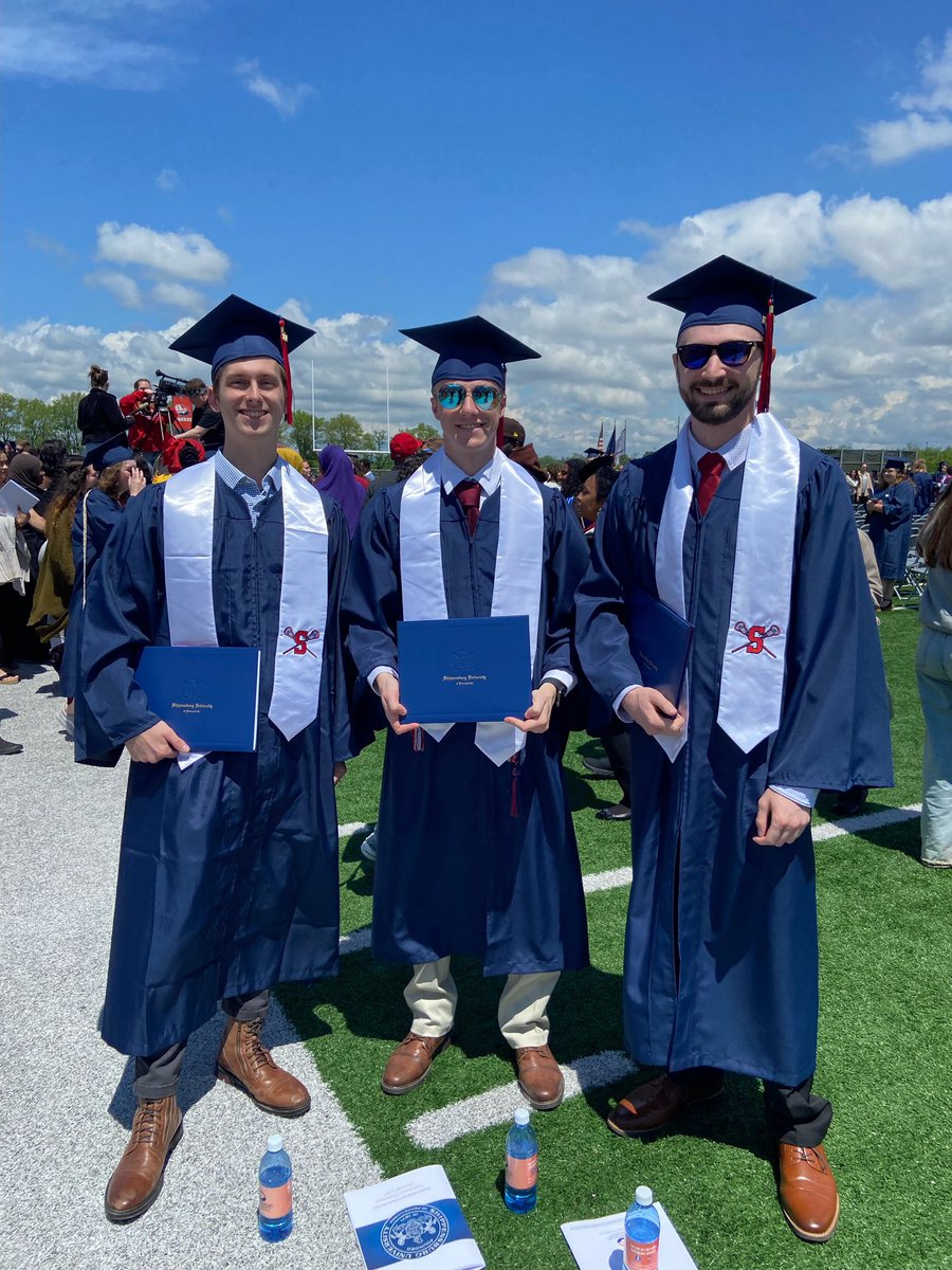 Congrats Seth, Matt, and Bryce! Good luck on your future endeavors!