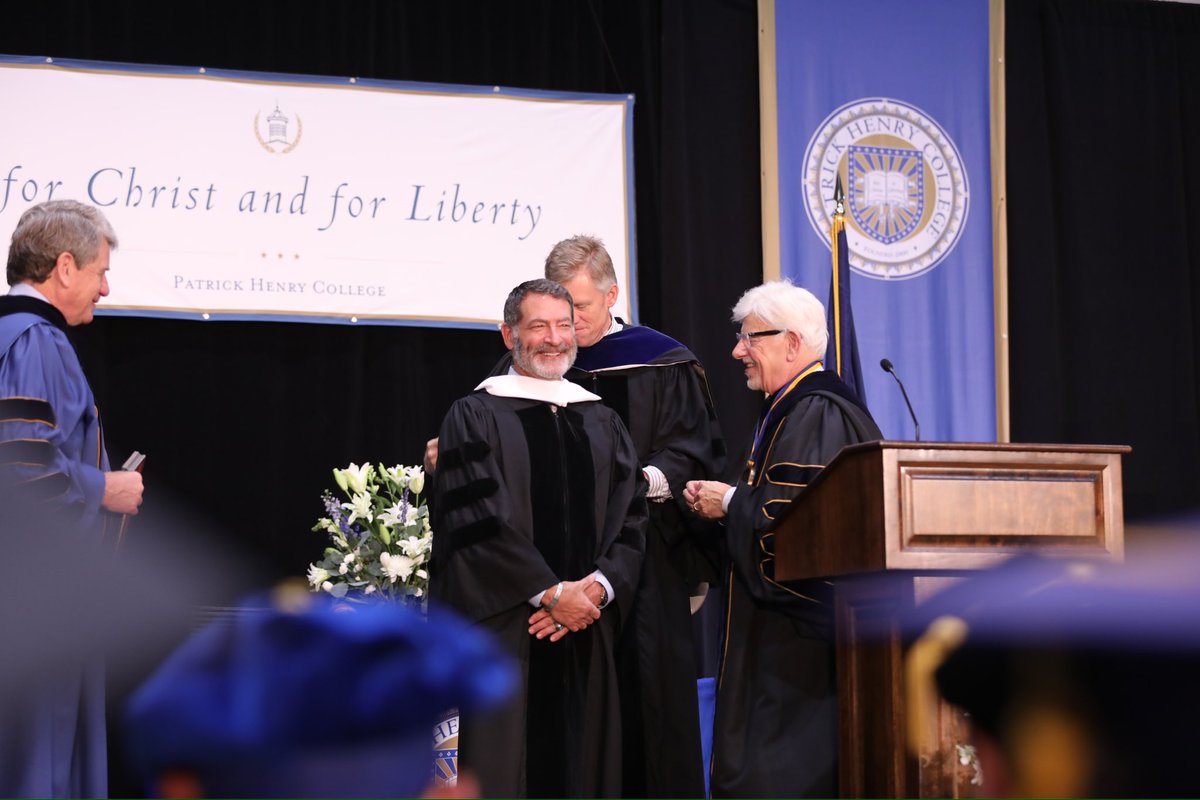 I was honored to give the commencement address for @patrickhenrycol, an institution dedicated to upholding our constitutional system and raising up a new generation of leaders. Congratulations class of 2024!