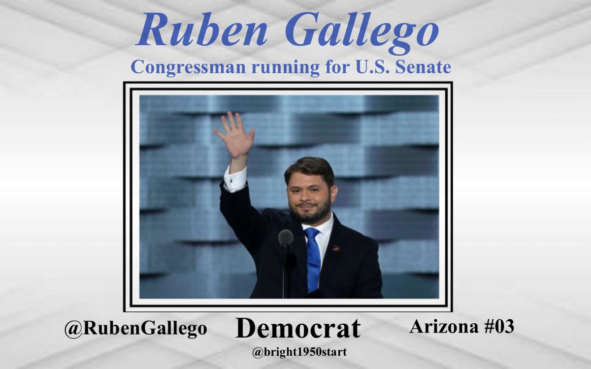 Ruben is pro Democracy. @RubenGallego will support laws and programs that benefit his constituents. A vote for Gallego is a”YES” for Democracy and Equity for Americans
secure.actblue.com/donate/ruben-a…

#DemVoice1 #LiveBlue #ResistanceUnited #ONEV1