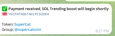 Supercatcoinsol's tweet photo. TRENDING LIVE!

$SUPERCAT https://t.co/GOWyGUrhqF