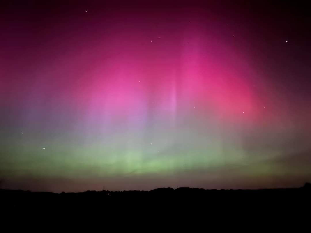 More aurora action in southwest Germany