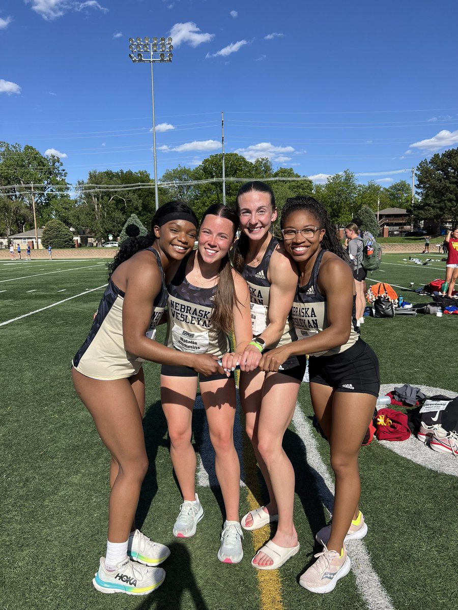 🚨🐺All-Conference🐺🚨 

Women’s 4x4 team of Geary🐺Hilger🐺Cummins🐺Fennell🐺 run a blazing time of 3:50.95 to finish 2nd! That puts them 10th all time on one of the toughest charts in the program!

#nwutf #pwolfnation