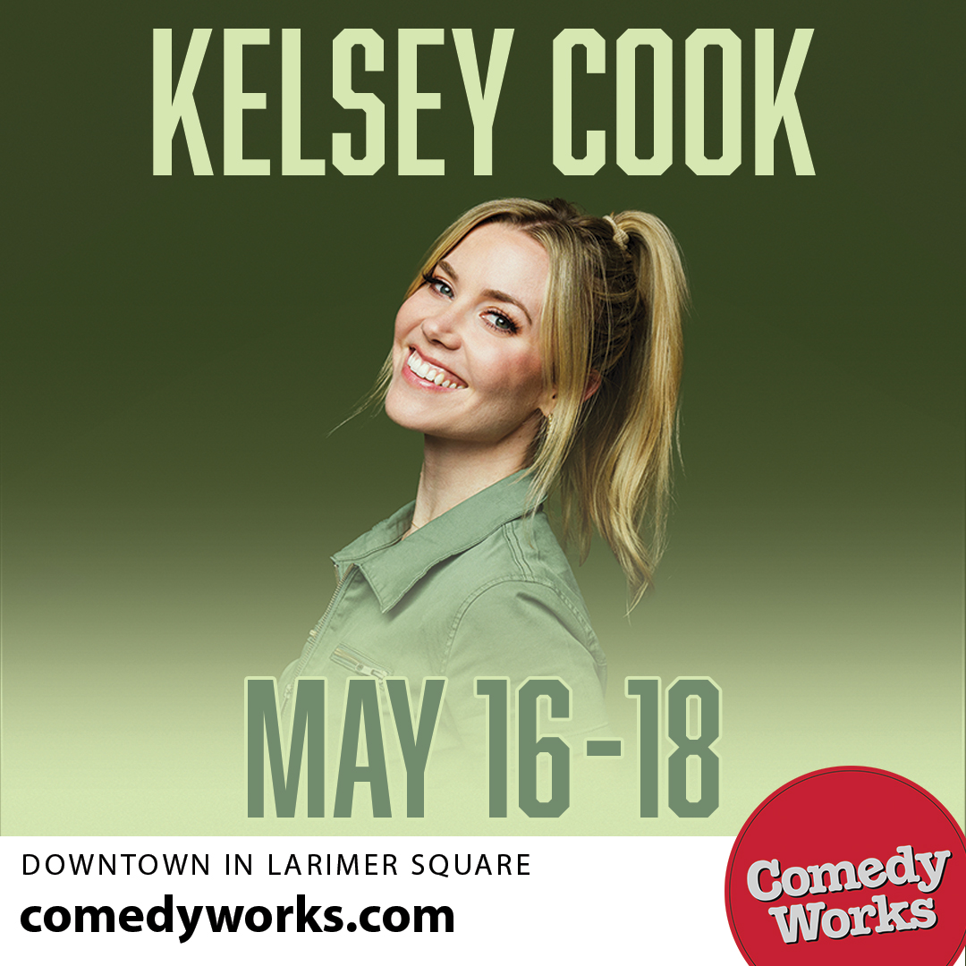 Next weekend @KelseyCook hits the Downtown stage for 5 shows May 16-18!