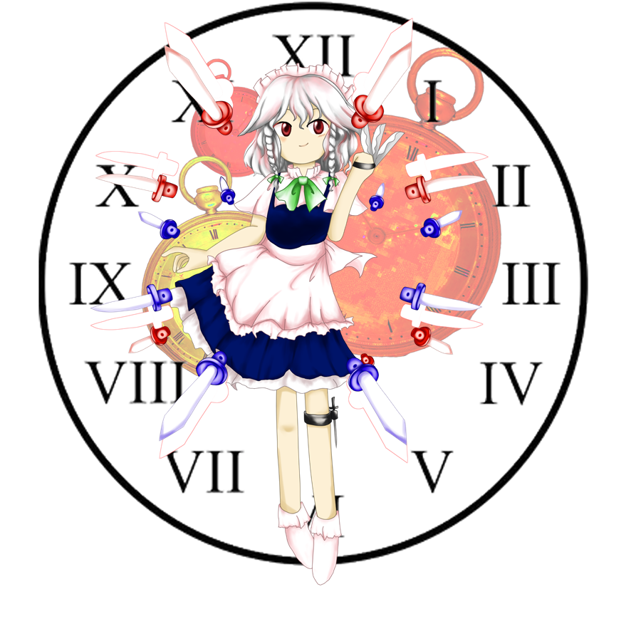 Perfect & Elegant Maid, Izayoi Sakuya⏱️🔪 (Sakuya is backuya