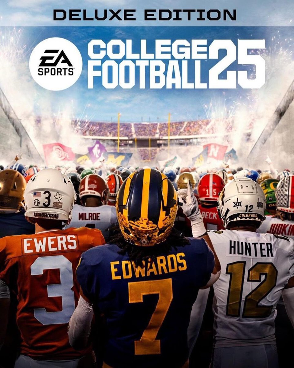 After over a decade, we finally have a glimpse at the upcoming ‘EA Sports College Football 25’ Deluxe Edition cover featuring notable players like Texas quarterback Quinn Ewers, Michigan running back Donovan Edwards and Colorado DB/WR Travis Hunter. The last time we witnessed a…