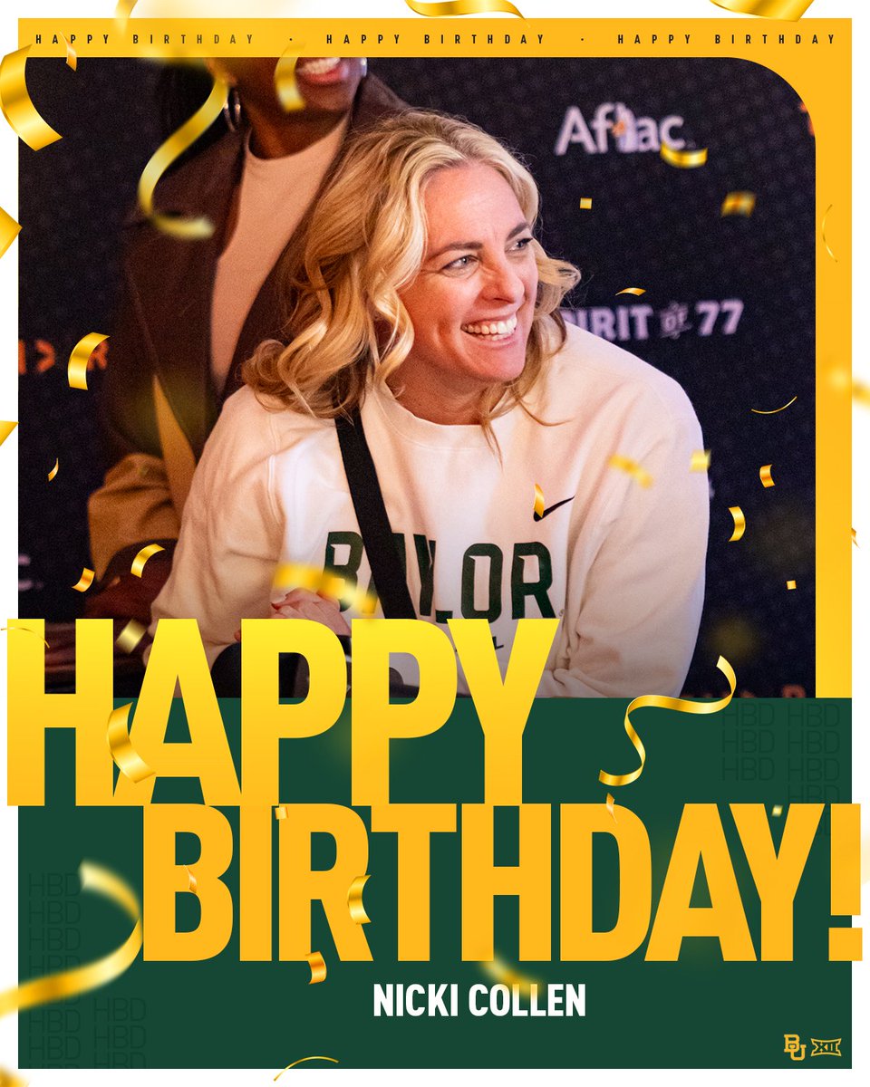 Happy Birthday, Nicki! 🎉🥳🎈 #SicEm | #GreaterThan