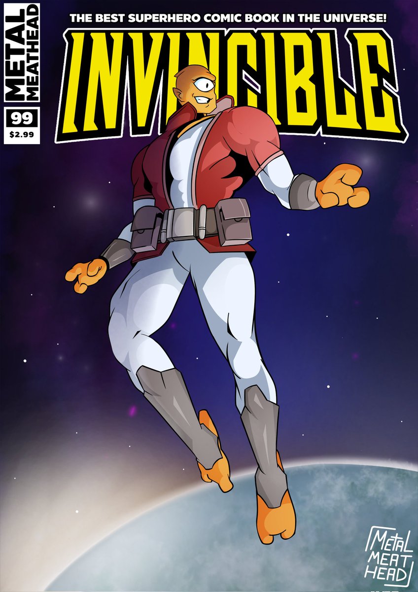 MeatHeadArt's tweet image. Allen the Alien from INVINCIBLE!
Had a lot of fun working on this one

#Invincible #AllentheAlien #InvincibleFanart