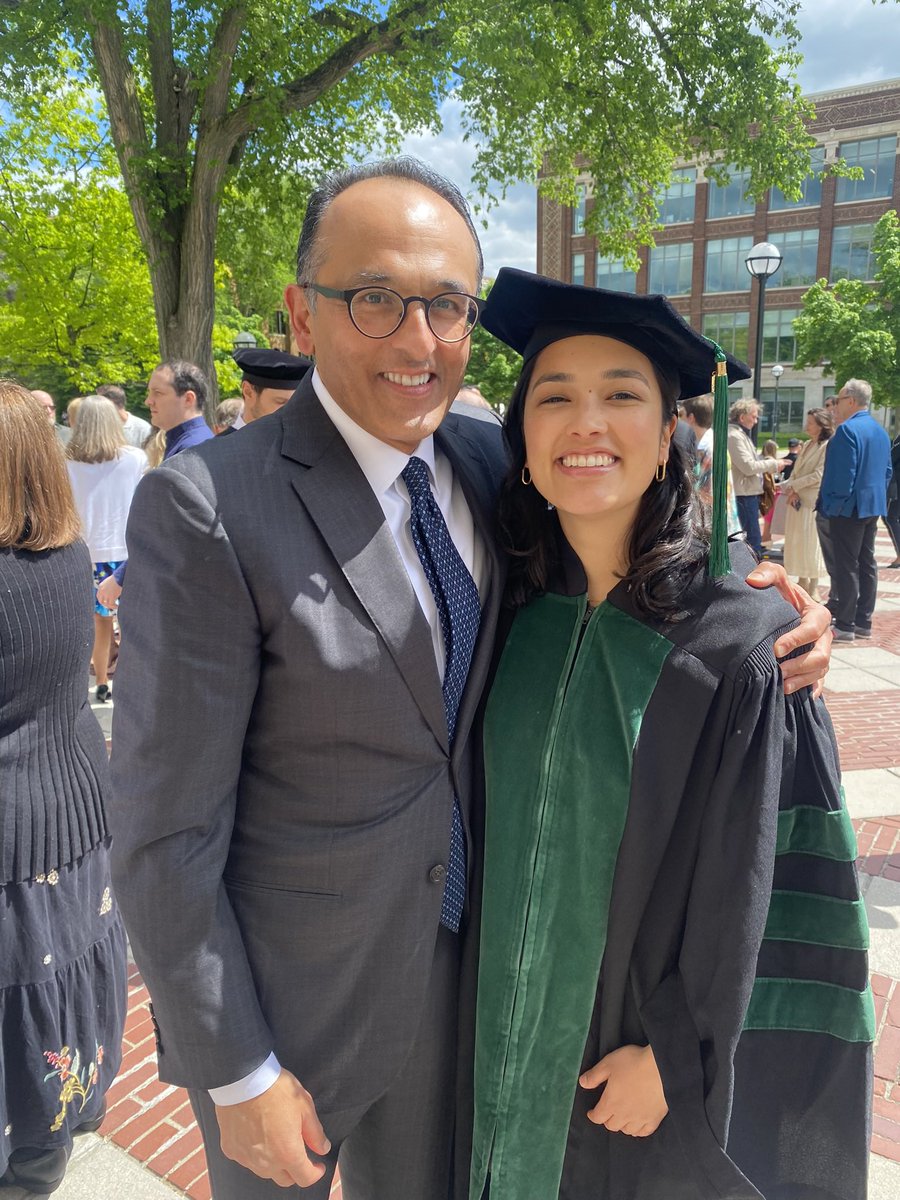 Sanjay Saint (@sanjaysaint) on Twitter photo Huge congratulations to our daughter <a href="/kirin_saint/">Kirin Saint</a> for graduating from the <a href="/UMich/">University of Michigan</a> Medical School! โค๏ธ
Next stop: Internal Med residency <a href="/RushUniversity/">Rush University</a> Medical Center in Chicago ๐
Dean <a href="/ledje/">Lou Edje, MD, MHPE, FAAFP (she/her)</a> presided over a terrific commencement which included <a href="/DGlaucomflecken/">Dr. Glaucomflecken</a> ๐
#ProudPapa Huge congratulations to our daughter <a href="/kirin_saint/">Kirin Saint</a> for graduating from the <a href="/UMich/">University of Michigan</a> Medical School! โค๏ธ
Next stop: Internal Med residency <a href="/RushUniversity/">Rush University</a> Medical Center in Chicago ๐
Dean <a href="/ledje/">Lou Edje, MD, MHPE, FAAFP (she/her)</a> presided over a terrific commencement which included <a href="/DGlaucomflecken/">Dr. Glaucomflecken</a> ๐
#ProudPapa