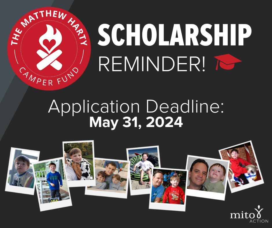 This is a reminder that the 2024 Matthew Harty Camper Fund Scholarship applications will close on May 31st! Apply before the end of the month if interested! buff.ly/3OaWba8