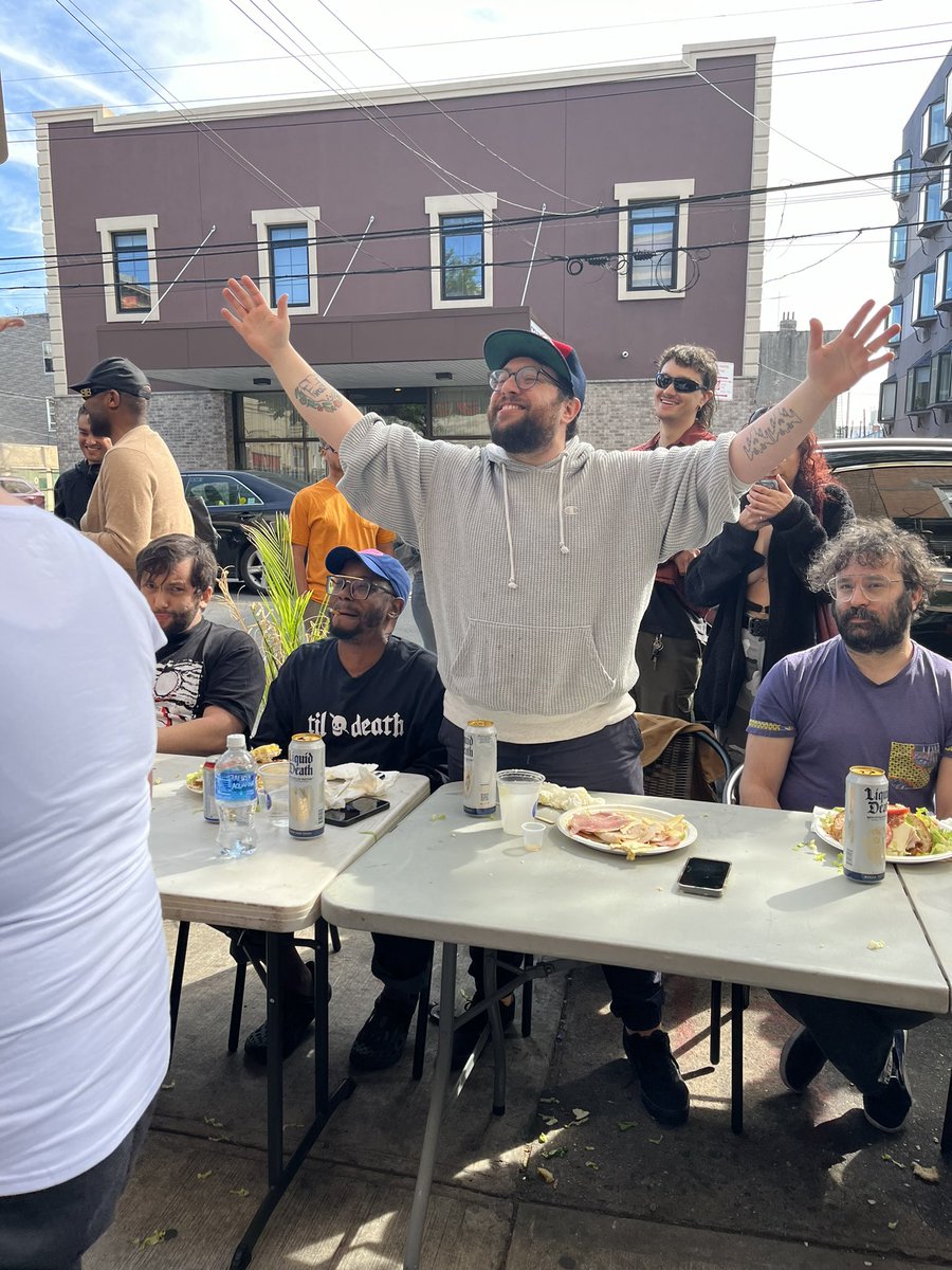 Eric Silver Best DM in podcasting North Brooklyn jewish food influencer And now, Reigning Big Sandwich Eating Contest Winner of Ridgewood, Queens