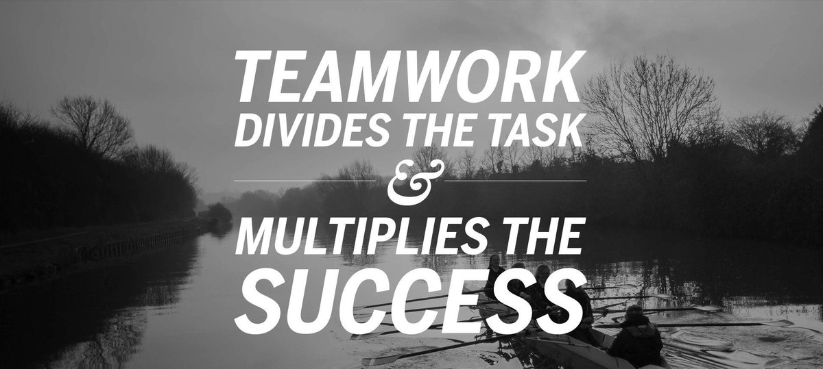 Teamwork divides the task and multiplies the success. #SaturdayThoughts #SaturdayMotivation #WeekendWisdom #ThinkBIGSundayWithMarsha #Teamwork #Success #GoalAchieversCommunity