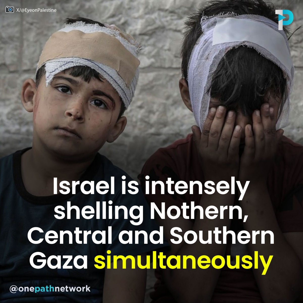 🚨🚨🚨Catastrophic situation is Gaza right now❗️ 📌Israel is bombing Northern Gaza on a scale not seen since the beginning of the war 📌Heavy shelling on Deir Al Balah in central Gaza, many casualties being children 📌Al-Apsa Hospital Central Gaza is about to run out of fuel -…