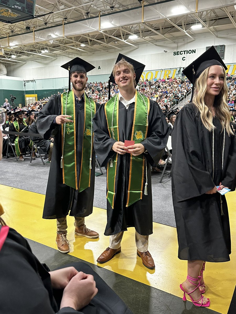 Congratulations to our first ever group of Sport and Recreation Management students! We are so proud of you and now you will do amazing things in your future! #LionsLead #MOSO #MSSU #sportmanagement