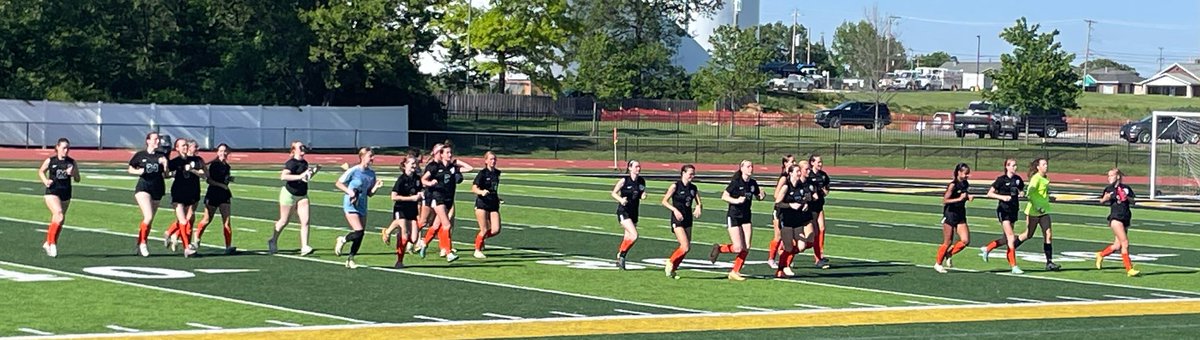 First round District win for @wgsoccergirls. They will play in the District Semifinal, Monday 3:30pm at St Joe.