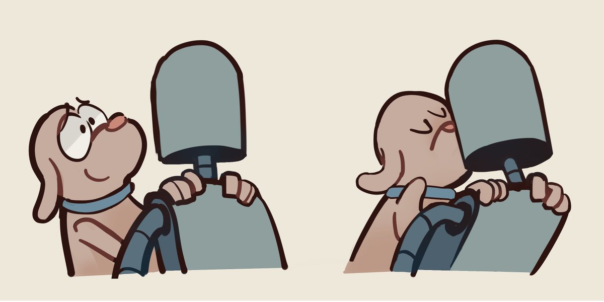 first time kissing (a robot) pt. 1

#RobotDreams