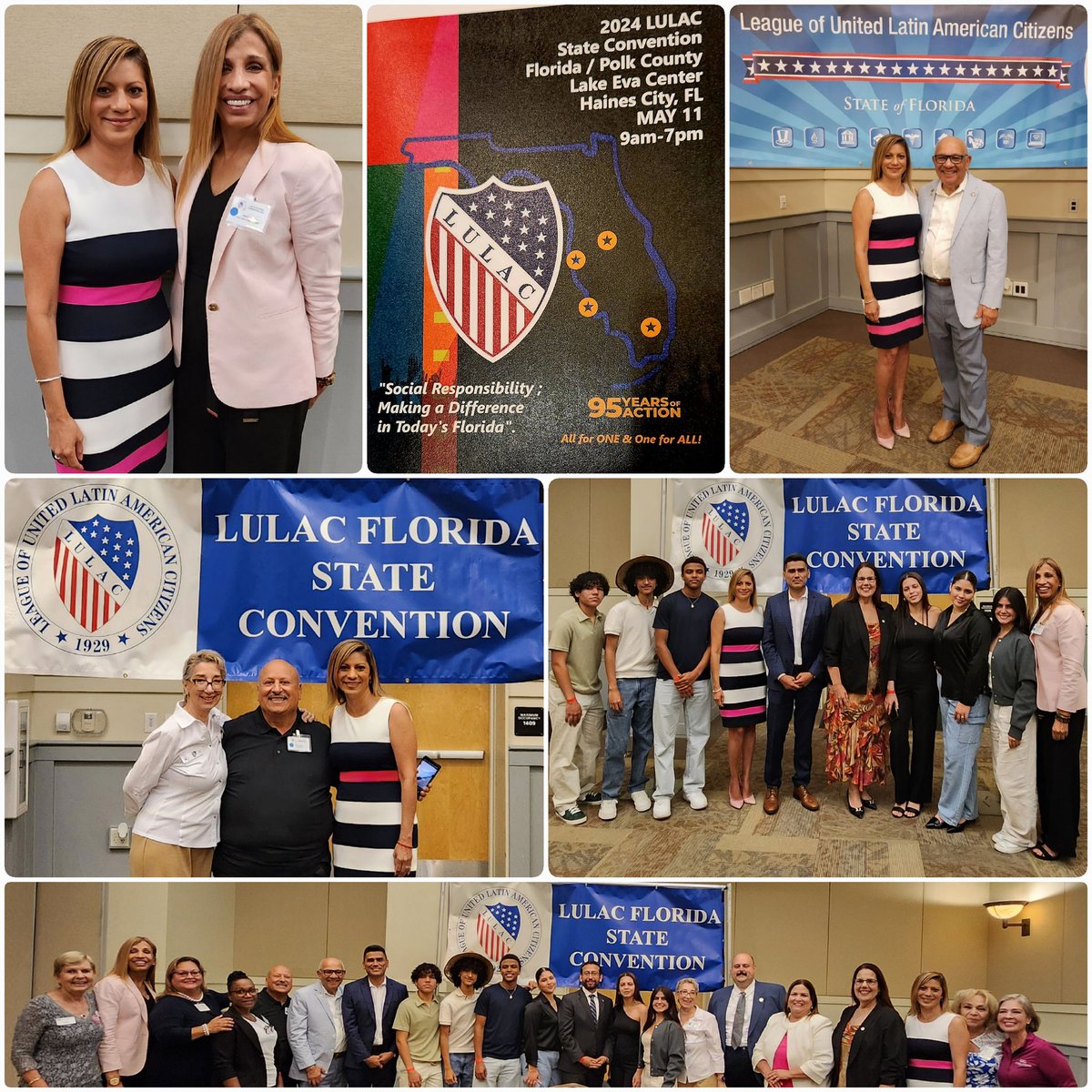 Dr.@PTREJ0 representing @Florida_ALAS at the @LULAC
State Convention in @PolkCountyFL. Working together to dismantle barriers and challenges in education; so that Hispanic/Latino students, educators, and administrators feel empowered & have the chance to succeed. @ALASEDU