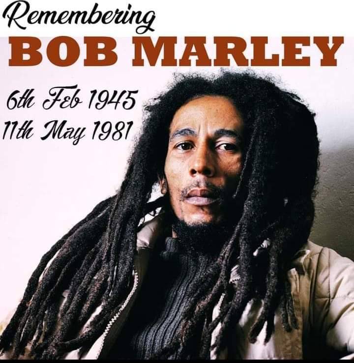 IN MEMORIAM: Legendary reggae artist Bob Marley died in a Miami hospital at age 36 of acral lentiginous melanoma, a skin cancer, on this day in 1981. #bobmarley