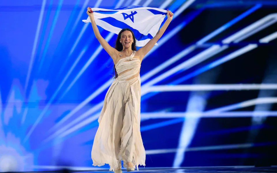 ISRAEL BEATS IRELAND!
That public vote was about standing up to the likes of Greta Thunberg and a satanic “queer witch” who, without irony, backs Palestine, where they would be locked up or put to death. 
What a ride…
#Eurovision2024