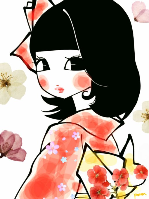 「花 化粧」のTwitter画像/イラスト(新着)