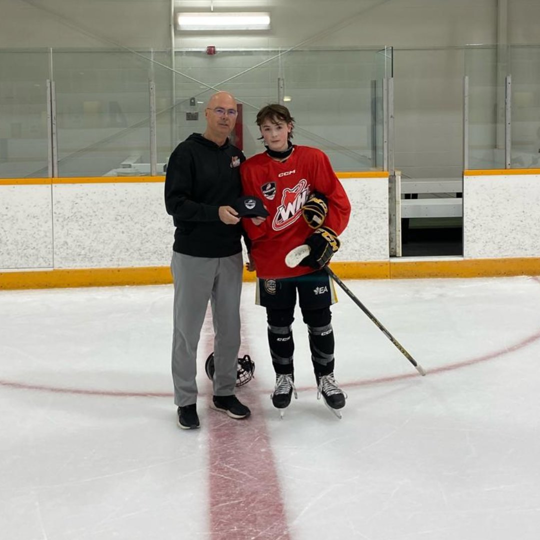 OkanaganHockey's tweet photo. Congratulations to last weekend's 2024 Edmonton WHL Combine Top On-Ice Performer, Oliver Homstol, and Top Off-Ice Performer, Emmet Poelzer. 💪🏽 🏒

#WHLCombine #OkanaganHockey https://t.co/hvFjnrwb1M