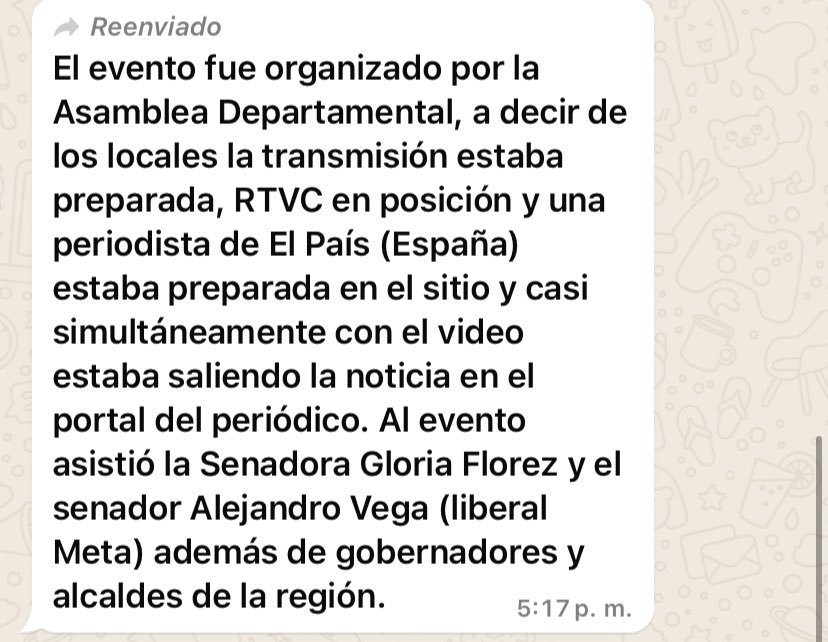 #INAUDITO El “discurso” del narcoterrorista Ivan Márquez, condenado a más de 40 años de cárcel por homicidio y terrorismo, fue presentado en un evento de la Asamblea Departamental, Gobernación del Vichada y la Alcaldía Puerto Carreño. El video del narcoterrorista fue trasmitido…