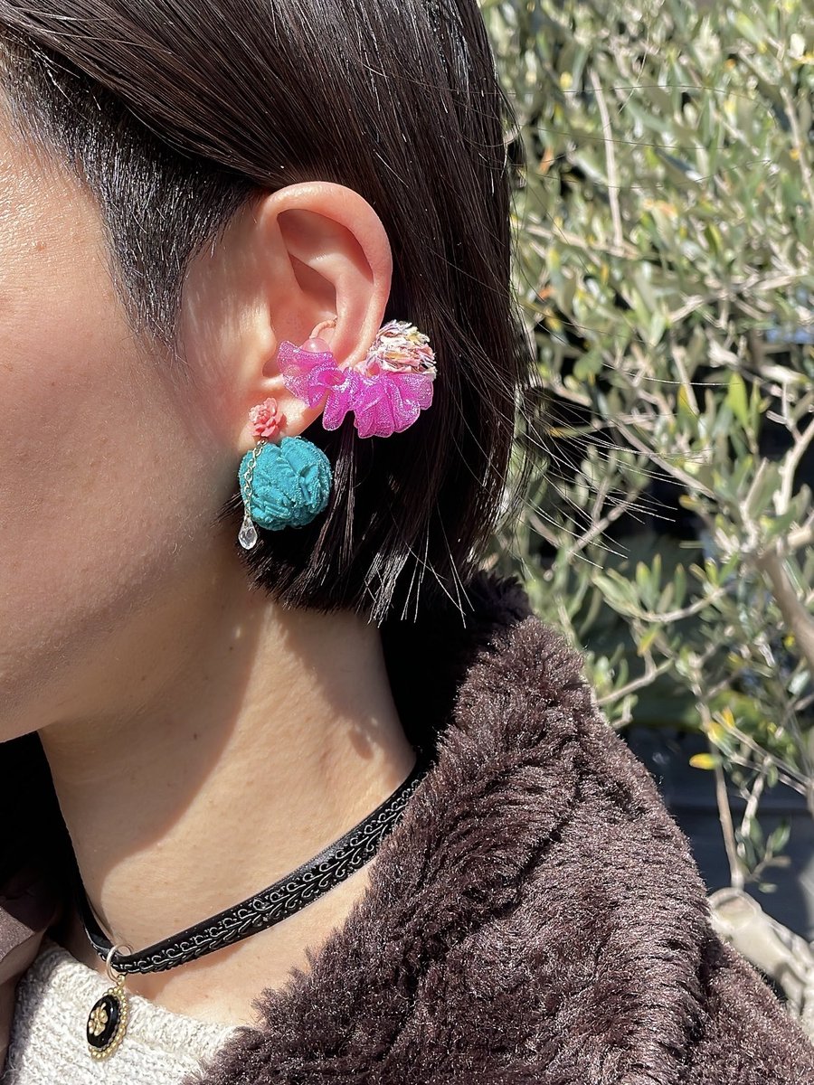 cherouite55's tweet image. いよいよ6日後！
#arifujiweekenders にはイヤカフの新シリーズもお持ちします
カラー豊富に揃っているのでコーディネートのワンポイントにピッタリの色をお選びください🩵
@ARIFUJIW