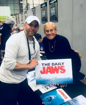 SAD NEWS: We are deeply saddened to share the news that #JAWS star Susan Backlinie aka Chrissie Watkins passed away earlier today, aged 77. R.I.P. Susan. We'll miss you 💔🦈 #SheWasTheFirst