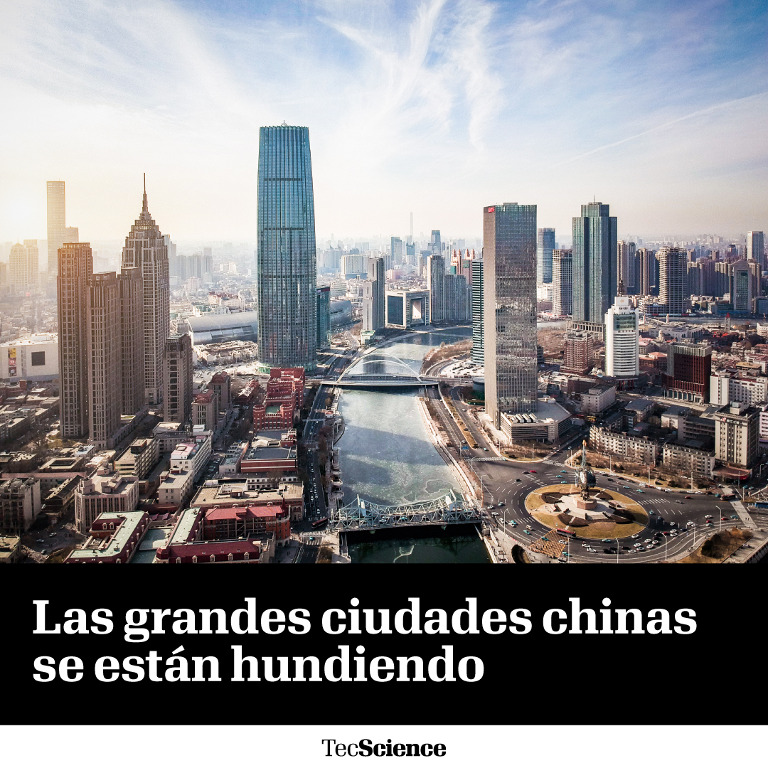😥 El suelo desaparece bajo los pies de millones en China. 🏙️ La subsidencia, agravada por la urbanización rápida, está causando estragos en las grandes ciudades del país provocando el hundimiento, a un ritmo alarmante, de las grandes ciudades. 📷 Getty Images