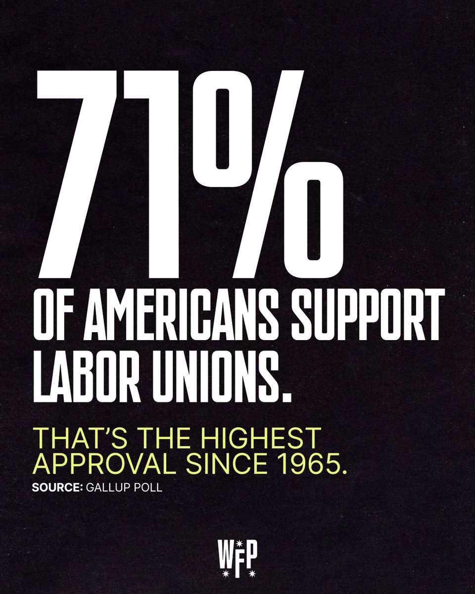 Nice time to talk with your coworkers about a union👀
