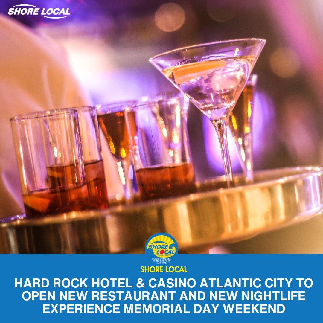 Hard Rock Hotel & Casino Atlantic City will open two new venues Memorial Day Weekend. Along with the previously announced outdoor restaurant, The Terrace, Hard Rock Atlantic City will open The Balcony at Hard Rock, an upscale, VIP nightlife experience. shorelocalnews.com/hard-rock-hote…