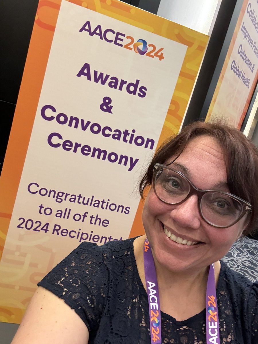 What an amazing third and final day at #AACE2024. I am so honored to have received the inaugural Distinguished Associate Award from <a href="/WeAreAACE/">WeAreAACE</a> and thankful for the continued opportunity to serve others through living out AACE’s mission