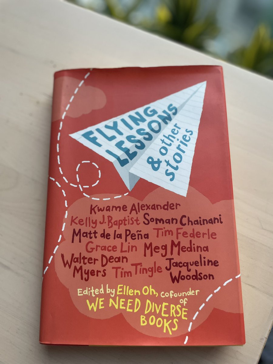 I’ve been meaning to read this lovely anthology of stories for some time. “Flying Lessons and other stories” by #kidlit giants edited by @ElloEllenOh. @pacylin ‘s literal translations of Chinese terms are like Easter Eggs 🥰 #shortstories @diversebooks @rhsaLibrary