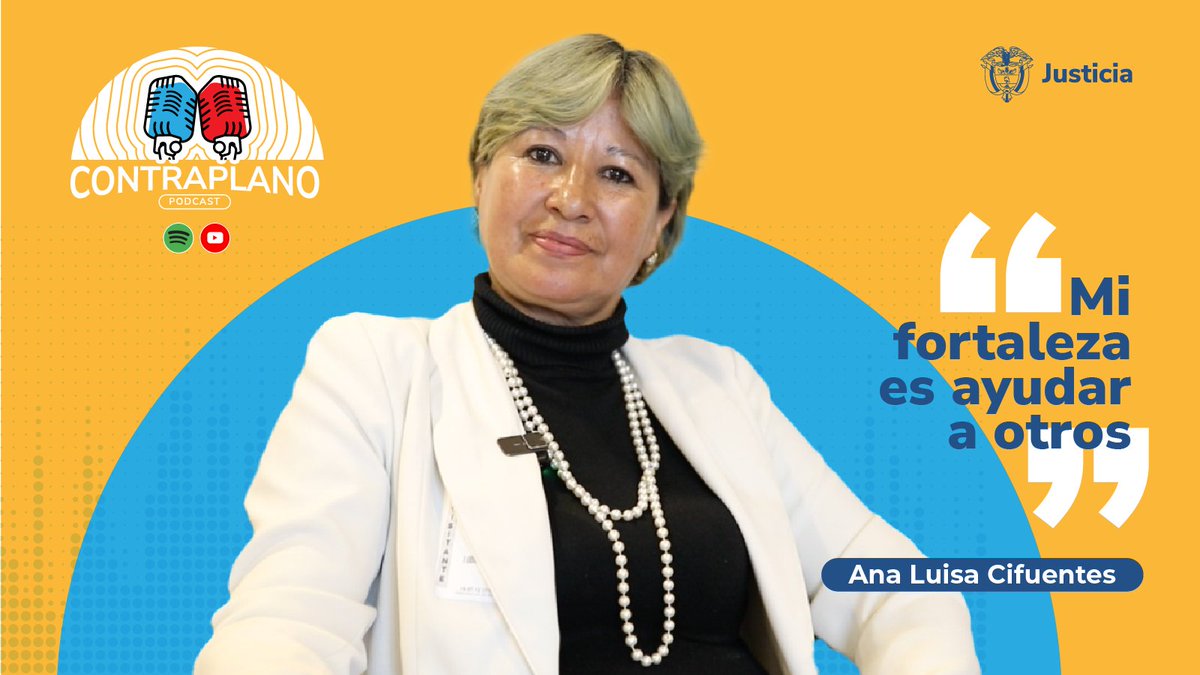 🎙️#Podcast | Ana Luisa, la mujer que encontró en la conciliación una oportunidad para sanar su dolor. En #Contraplano, Ana Luisa explica cómo logró vincularse a un centro de conciliación en Bogotá y ayudar a otras personas a resolver sus conflictos. ▶️🎧youtu.be/N0bdkr2S6Gg