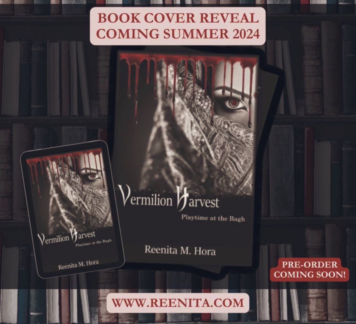 IndignorH's tweet photo. There’s nothing quite like a steamy romance playing out amongst a historical setting, crossing the tethers of love and tragedy and weaving it into the next timeless classic. Coming in July, Vermilion Harvest: Playtime at the Bagh.

#BookTwitter #BookRecommendation #booklovers https://t.co/FsYc8dw5k6