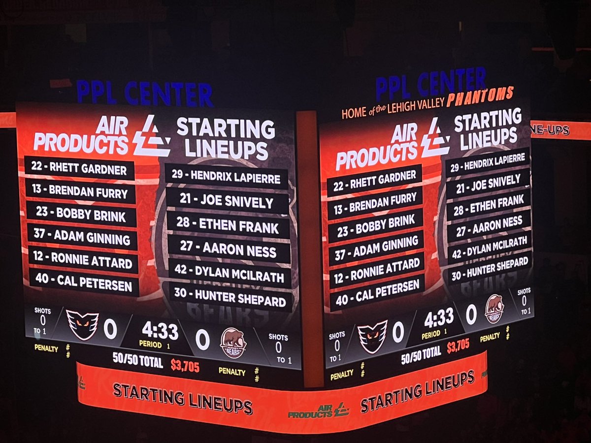 Starting lineups 🔥

#LVvsHER | #RallyTheValley