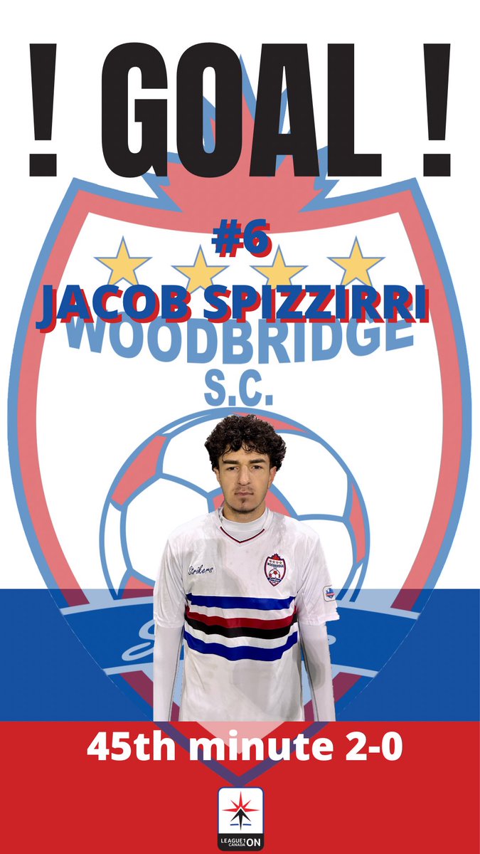 45’ our captain Jacob Spizzirri strikes bar down and it’s 2-0! 

#TheBridge x #L1OLive