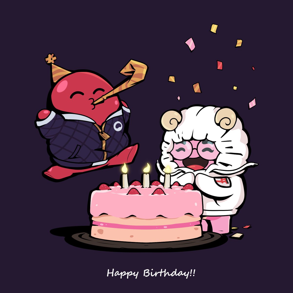 Happy Birthday Master @theyrofthesheep 🐏🥳!!
* sorry for the late wish