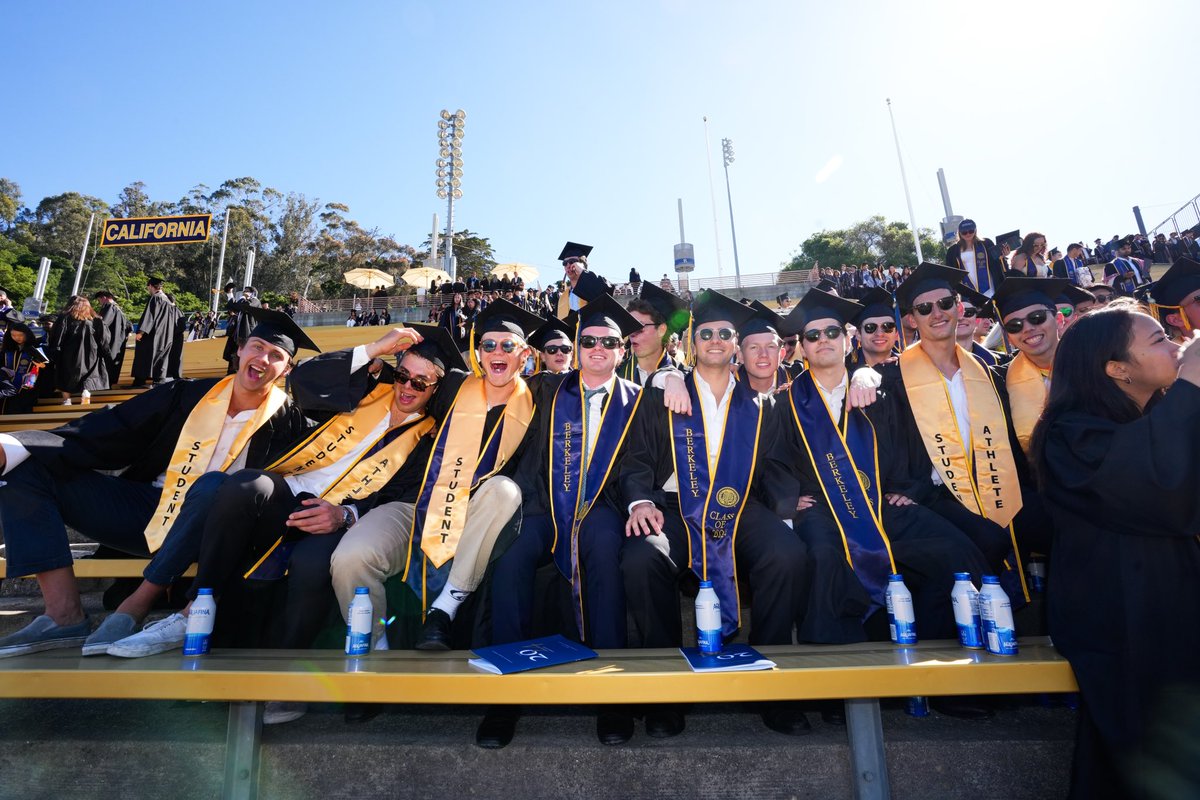 Officially graduates of the No. 1 Public University in the nation 🤩 Congratulations to the Class of 2024! #GoBears x #CalGrad