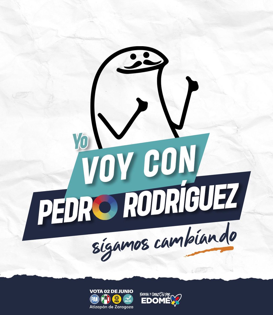 ¡Amigas y amigos, ayúdenme a que todos conozcan que vamos juntos en este proyecto! 

#SigamosCambiando
#fuerzaycorazonporeledomex