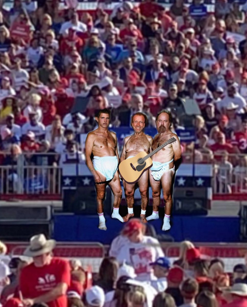 Our church band Shifty Nelson & The Dixieland Scooters opens today’s Trump Rally in Wildwood with our new anthem #DiaperStrong, as you’ll never see this kind of dedication from a Biden voter. America needs a change, just like our full Huggies. #TRUMP2024ToSaveAmerica