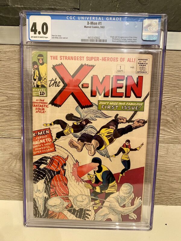 X-Men #1  1963 - CGC 4.0 Off-white to White Pgs first X men Magneto

Ends Thu 16th May @ 1:43am

ebay.com/itm/X-Men-1-19…

#ad #comics #marvelcomic #imagecomics #dccomics