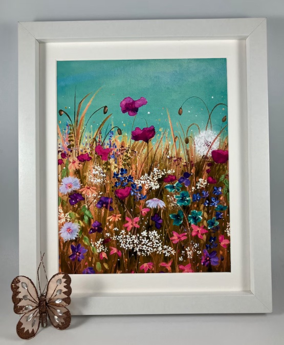 🌼Wildflowers original art print #MHHSBD #TheCraftersUK #shopindie #flowers 
etsy.com/uk/listing/152…